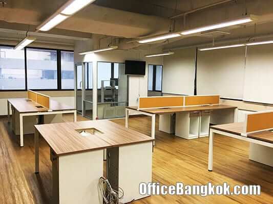 Fully Furnished Office for Rent on Asoke Area nearby Phetchaburi MRT Station