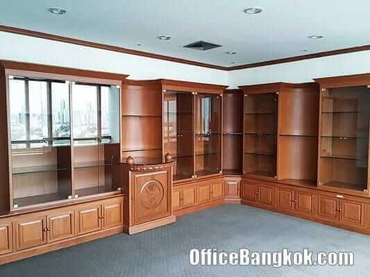 พื้นที่สำนักงานให้เช่า ตกแต่งบางส่วน อาคารลุมพินี ทาวเวอร์