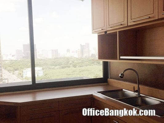 พื้นที่สำนักงานให้เช่า ตกแต่งบางส่วน อาคารลุมพินี ทาวเวอร์