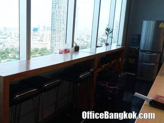Fully Furnished Office Space for Rent at Q House Lumpini on Sathorn Area nearby Lumpini MRT Station