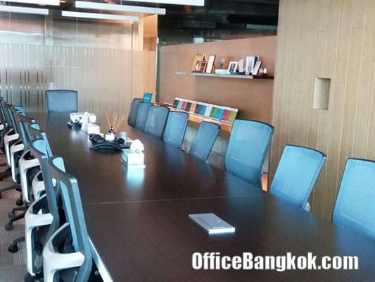 Fully Furnished Office Space for Rent at Q House Lumpini on Sathorn Area nearby Lumpini MRT Station