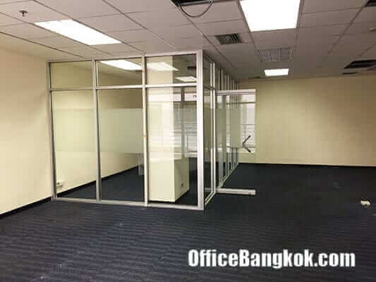 พื้นที่สำนักงานให้เช่า ขนาดเล็กราคาถูก ตกแต่งแล้ว ใกล้รถไฟฟ้า MRT สถานีเพชรบุรี