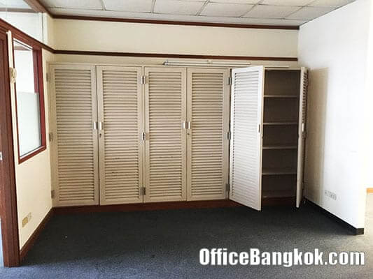 Small and Cheap Furnished Office Space for Rent on Asoke nearby Phetchaburi MRT Station