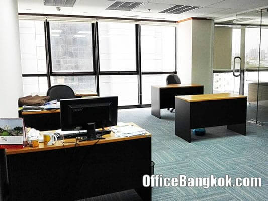 Thai Wah Tower - Fully Furnished office for rent nearby Lumpini MRT 