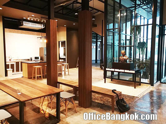 พื้นที่สำนักงานให้เช่าตกแต่งพร้อมอยู่บนถนนบรรทัดทอง