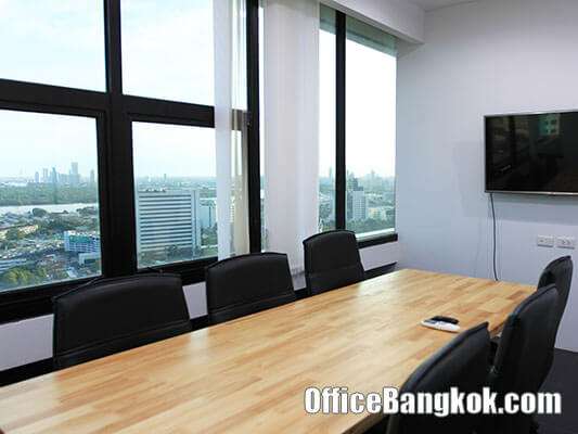 พื้นที่ออฟฟิศขนาดเล็กให้เช่า บนถนนพระราม 4 อาคารสิรินรัตน์ ทาวเวอร์