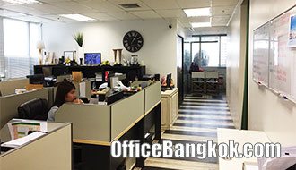 Rent Office Space with Partly Furnished on Sukhumvit Road