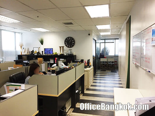 Rent Office Space with Partly Furnished on Sukhumvit Road
