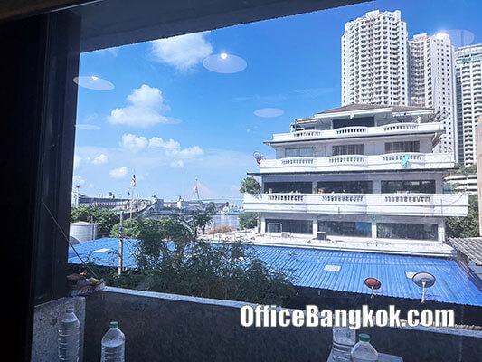 Office For Sale Partly Furnished With River View Space 465 Sqm On Rama 3 