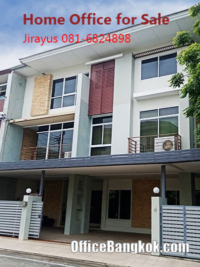 Sale Home Office 3 Storey Space 459 Sqm on Nonsi 20 Road  - Thanapat Haus Sathorn-Narathiwas