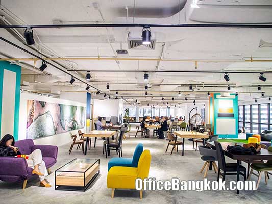 Service Office for Rent at GMM Grammy Place