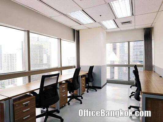 Service Office for Rent at Serm-Mit Tower