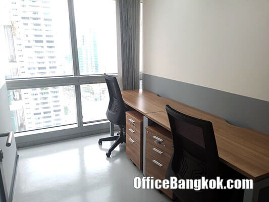 Service Office for Rent at Serm-Mit Tower