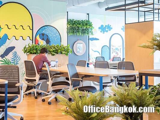 Service Office for Rent at AIA Sathorn Tower