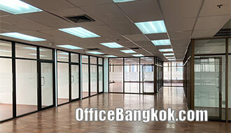 Office Space For Rent With Partly Furnished On Asoke Area 400 Sqm Close To Phetchaburi MRT Station