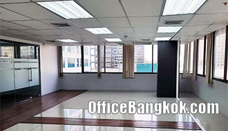 Office Space for rent with Party Furnished Size 177 Sqm on Asoke Close to Phetchaburi MRT Station