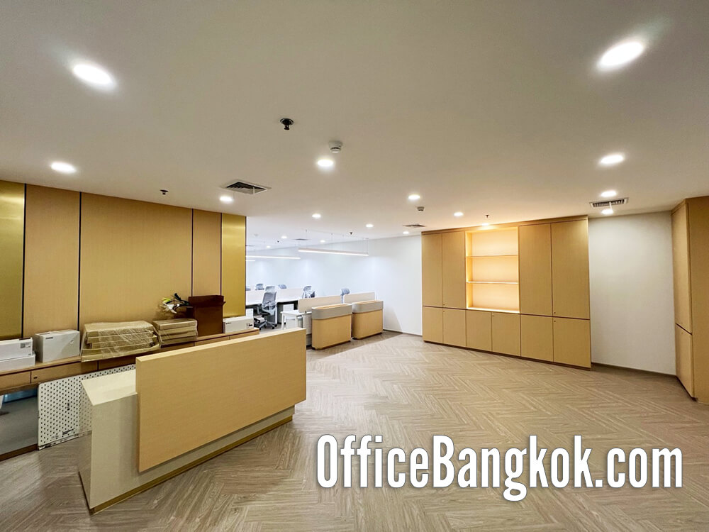 Fully furnished office for rent in Bangna, 145 sqm. Ready to move in with modern design and 123,000 THB/month rental. Fully furnished office for rent in Bangna, 145 sqm. Ready to move in with modern design and 123,000 THB/month rental.