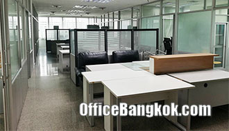 เช่าออฟฟิศตกแต่งแล้วพร้อมเฟอร์นิเจอร์พื้นที่ 270 ตรม ทำเลบางนา