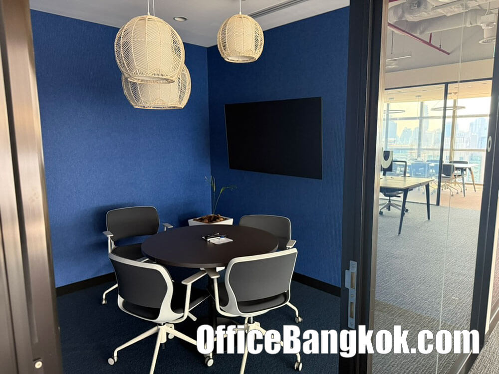 เช่าสำนักงานตกแต่งพร้อมเฟอร์นิเจอร์ พื้นที่ 280 ตรม ค่าเช่า 410,000 บาท/เดือน ติดรถไฟฟ้า BTS สถานีชิดลม