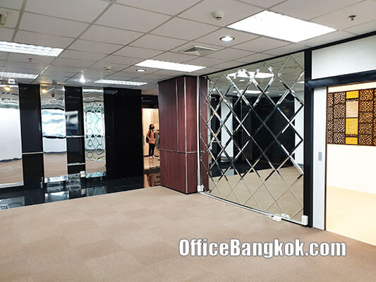 Office For Rent With Partly Furnished Close To Chidlom BTS Station Space 133 Sqm