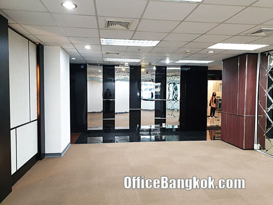 Office For Rent With Partly Furnished Close To Chidlom BTS Station Space 133 Sqm