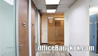 Office Space For Rent With Partly Furnished 115 Sqm Close To BTS Chidlom Station