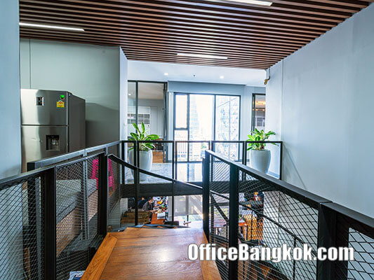 Office For Rent With Partly Furnished 310 Sqm Close To Sanam Pao BTS Station