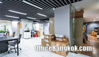 Rent Office Space With Partly Furnished 320 Sqm Close To Sanam Pao BTS Station