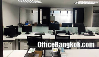 ออฟฟิศให้เช่าตกแต่งแล้วบางส่วนบนถนนพญาไท พื้นที่ 200 ตรม ติดรถไฟฟ้า BTS สถานีพญาไท