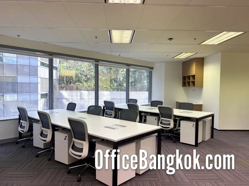 ให้เช่าสำนักงานตกแต่งพร้อมอยู่ (Fully Furnished) พื้นที่ 128 ตร.ม. ทำเลศักยภาพเพลินจิต ใกล้รถไฟฟ้า BTS สถานีเพลินจิต เดินเพียง 5 นาที รองรับพนักงาน 14 ท่าน พร้อม 1 ห้องประชุม ในราคาเพียง 165,000 บาท/เดือน ย้ายเข้าได้ทันที สนใจนัดชมพื้นที่ติดต่อด่วน
