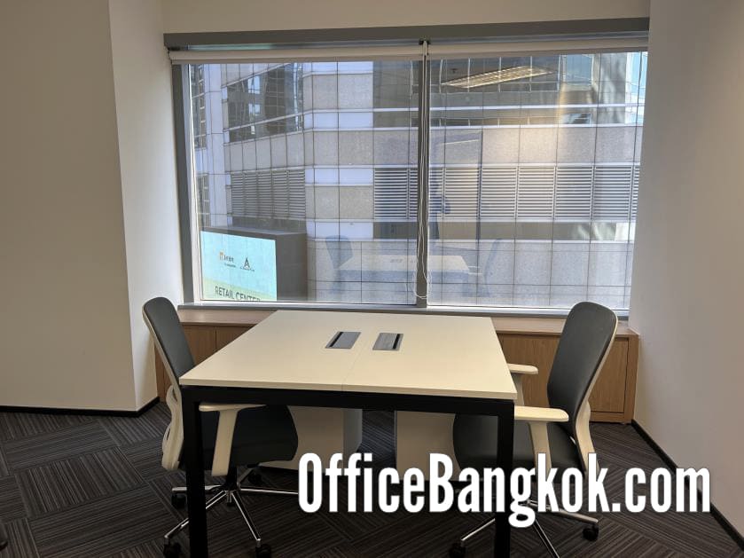 ให้เช่าสำนักงานตกแต่งพร้อมอยู่ (Fully Furnished) พื้นที่ 128 ตร.ม. ทำเลศักยภาพเพลินจิต ใกล้รถไฟฟ้า BTS สถานีเพลินจิต เดินเพียง 5 นาที รองรับพนักงาน 14 ท่าน พร้อม 1 ห้องประชุม ในราคาเพียง 165,000 บาท/เดือน ย้ายเข้าได้ทันที สนใจนัดชมพื้นที่ติดต่อด่วน