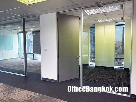 Office Space For Rent With Partly Furnished On Wireless Road 210 Sqm Close To  Phloen Chit BTS Station