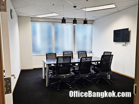 Rent Fully Furnished Office Space 1,480 Sqm On Wireless Road Close To Ploenchit BTS Station