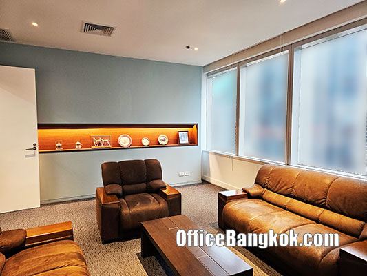 Rent Fully Furnished Office Space 1,480 Sqm On Wireless Road Close To Ploenchit BTS Station