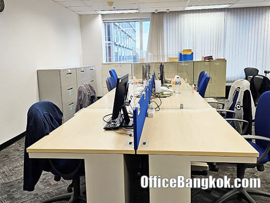 Rent Fully Furnished Office Space 1,480 Sqm On Wireless Road Close To Ploenchit BTS Station