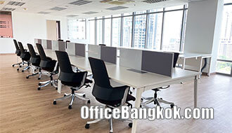 Rent Fully Furnished Office 210 Sqm Close To Phloen Chit BTS Station