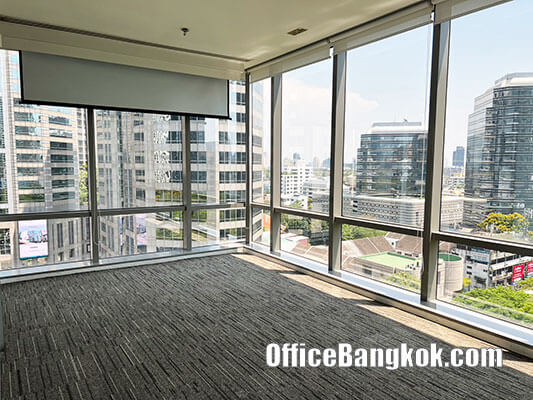 
Rent Office With Partly Furnished Space 135 Sqm On Wireless Road Close To Phloen Chit BTS Station