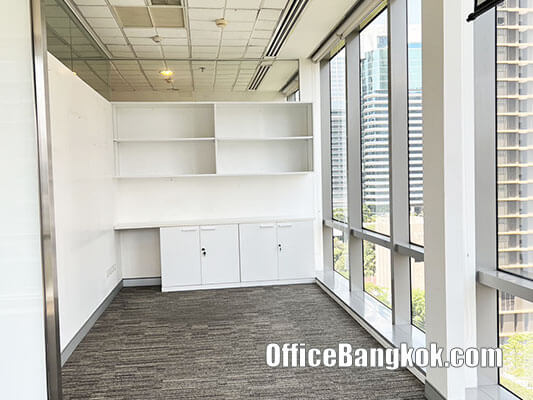 
Rent Office With Partly Furnished Space 135 Sqm On Wireless Road Close To Phloen Chit BTS Station