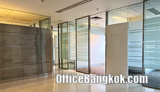 Rent Office With Partly Furnished Space 135 Sqm On Wireless Road Close To Phloen Chit BTS Station