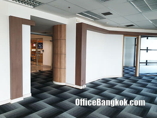 Rent Office With Partly Furnished Space 450 Sqm On Rama 3