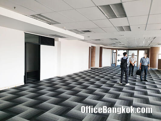 Rent Office With Partly Furnished Space 450 Sqm On Rama 3