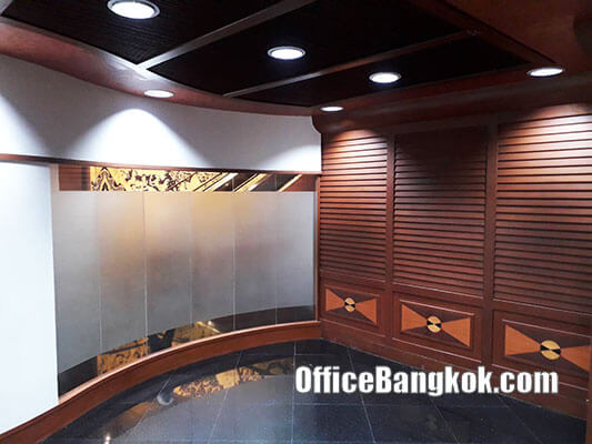 Office Showroom With Partly Furnished Ground Floor For Rent On Rama 4 Space 74 Sqm Close To Sam Yan MRT Station