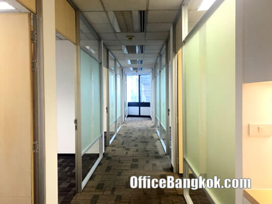 Office Space For Rent With Partly Furnished Size 490 Sqm On Rama 4 Road