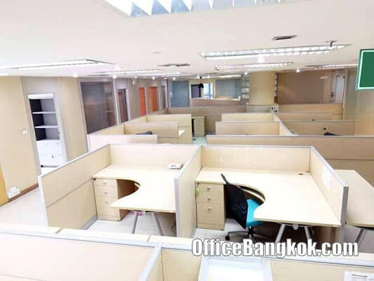 Rent Office With Fully Furnished Space 580 Sqm On Rama 4