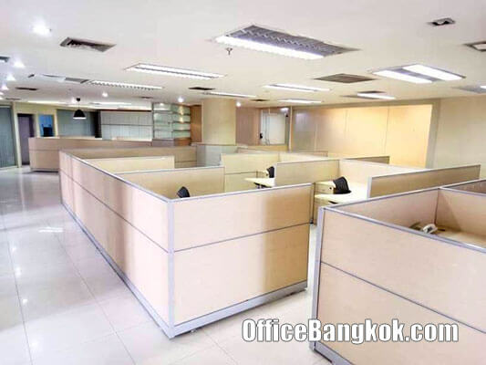 Rent Office With Fully Furnished Space 580 Sqm On Rama 4