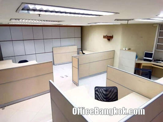 Rent Office With Fully Furnished Space 580 Sqm On Rama 4