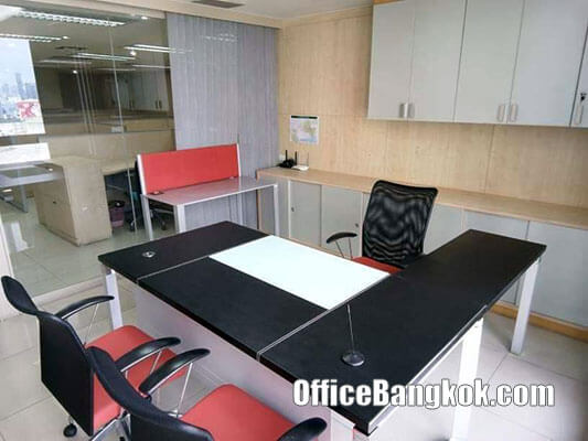 Rent Office With Fully Furnished Space 580 Sqm On Rama 4