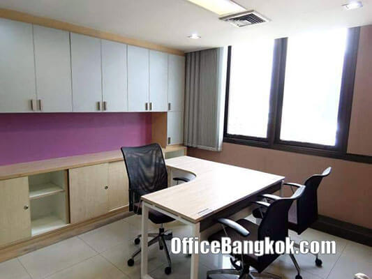 Rent Office With Fully Furnished Space 580 Sqm On Rama 4