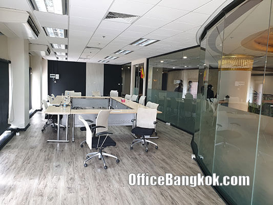 Rent Small Office Space 75 Sqm on Rama 4 Close to Sam Yan MRT Station