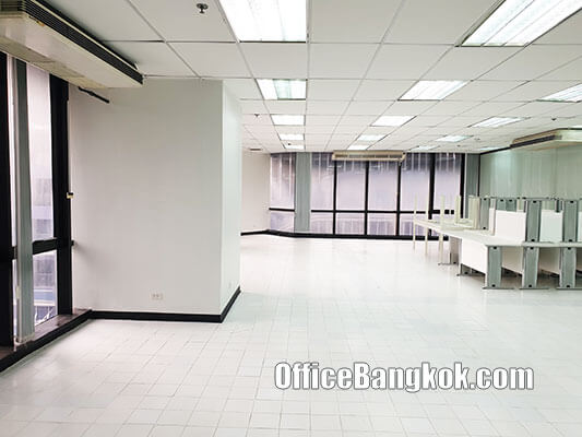 Office for Rent With Partly Furnished Space 206 Sqm Close To Rama 9 MRT Station